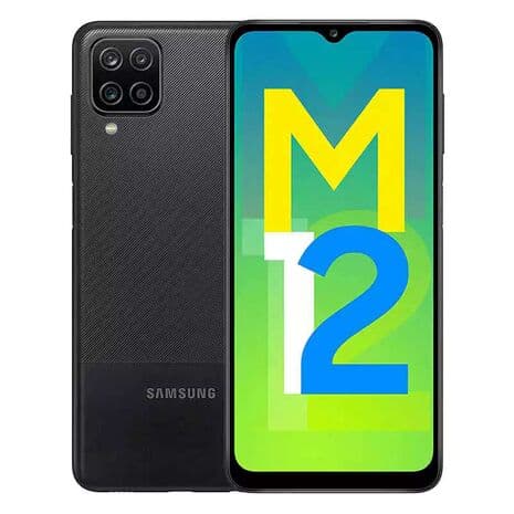 Samsung Galaxy M12 Dual SIM Mobile, 128GB Internal Memory, 4GB RAM, 4G LTE Network, Black