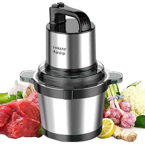 Sokany SK-7028N Chopper, Stainless Body, 4 L, 800 Watts